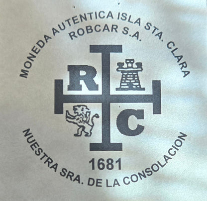 Consolacion Shipwreck 1679 C 8 Reale cob