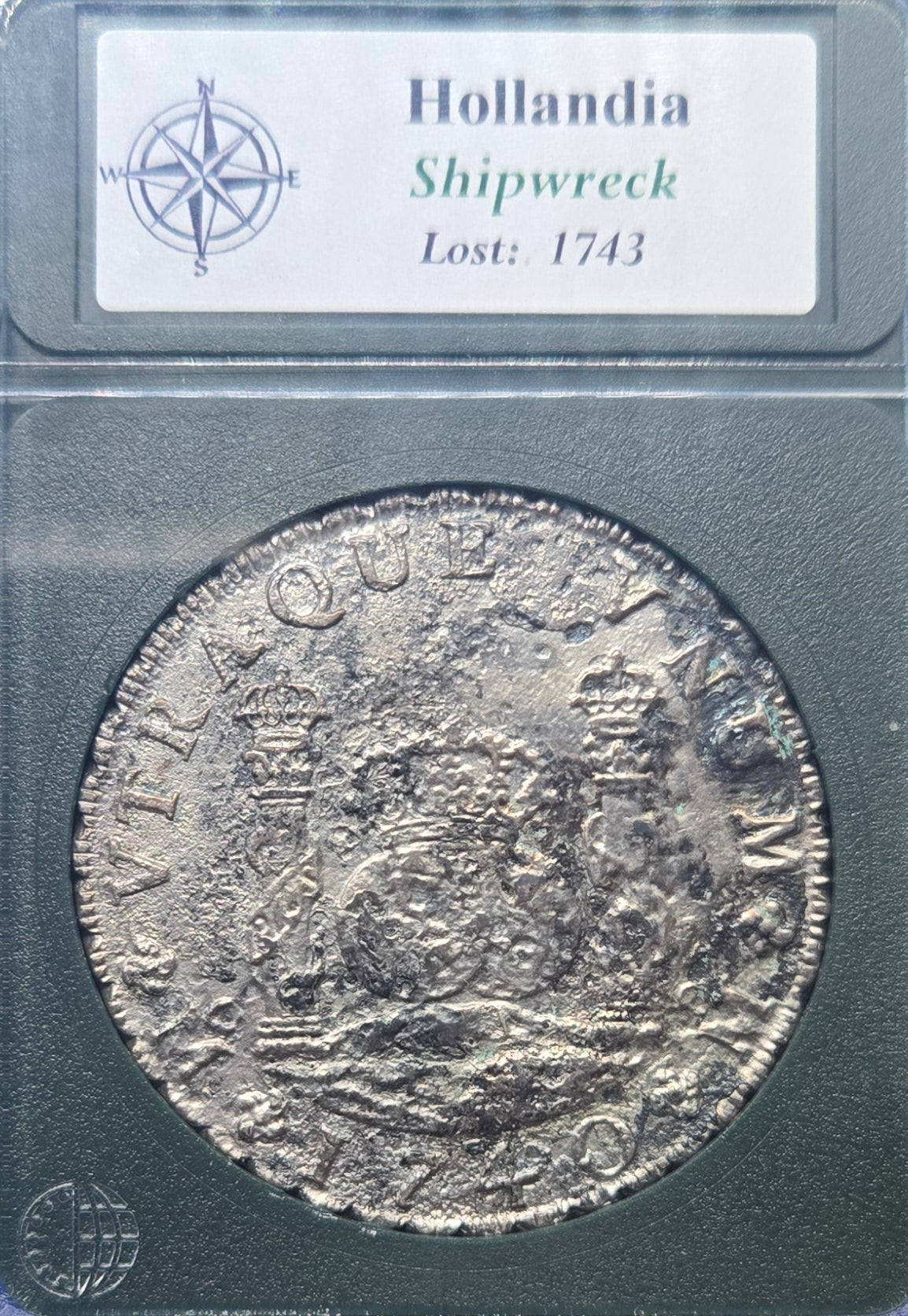 Hollandia Shipwreck 1740 8 Reale