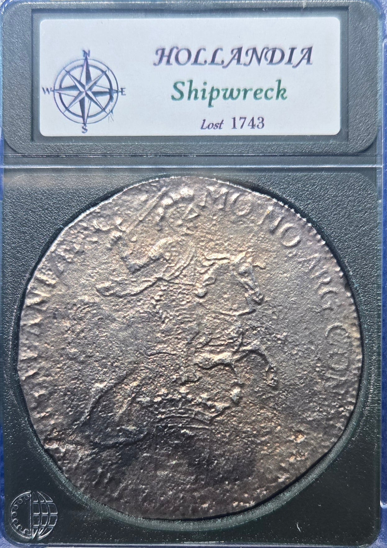 Hollandia Shipwreck 1742 Ducaton