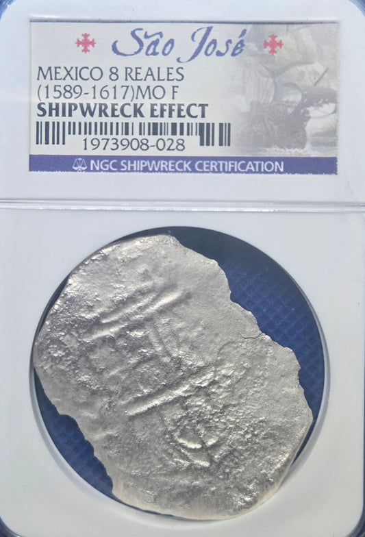 Sao Jose Shipwreck  8 Reale cob