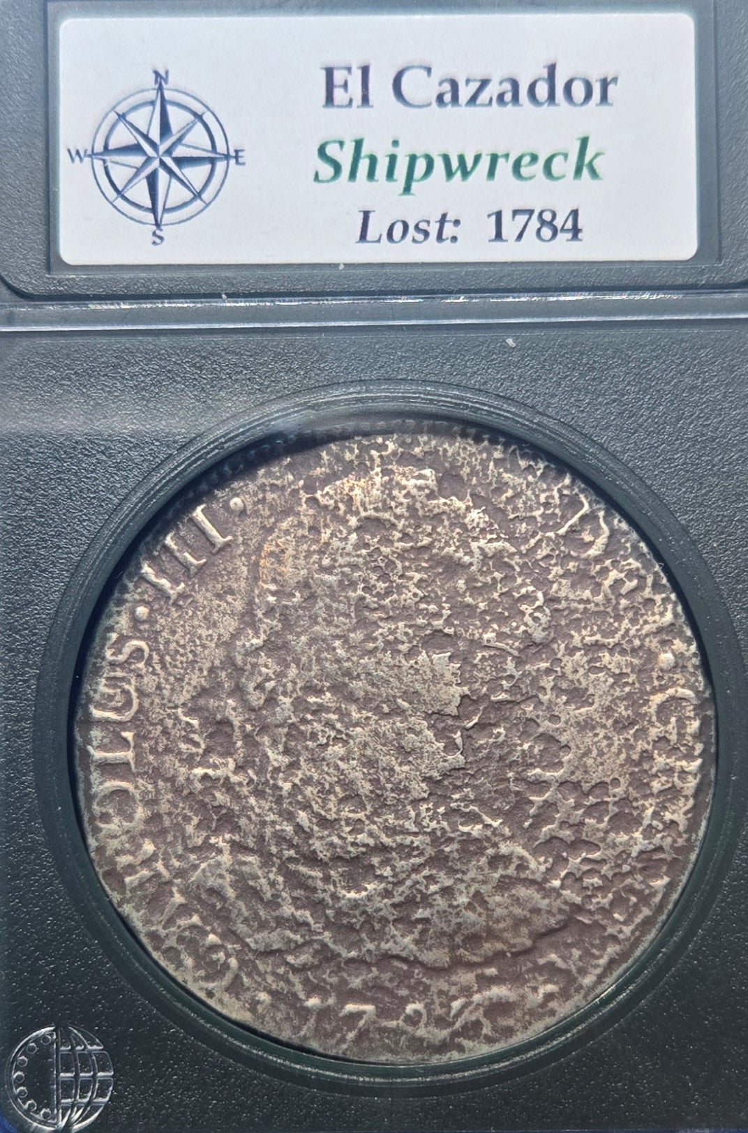 El Cazador Shipwreck 1783 8 Reale