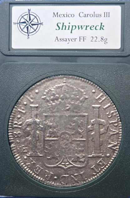 El Cazador Shipwreck 1783 8 Reale