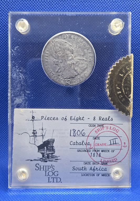 Cabalva Shipwreck 1806 8 Reale