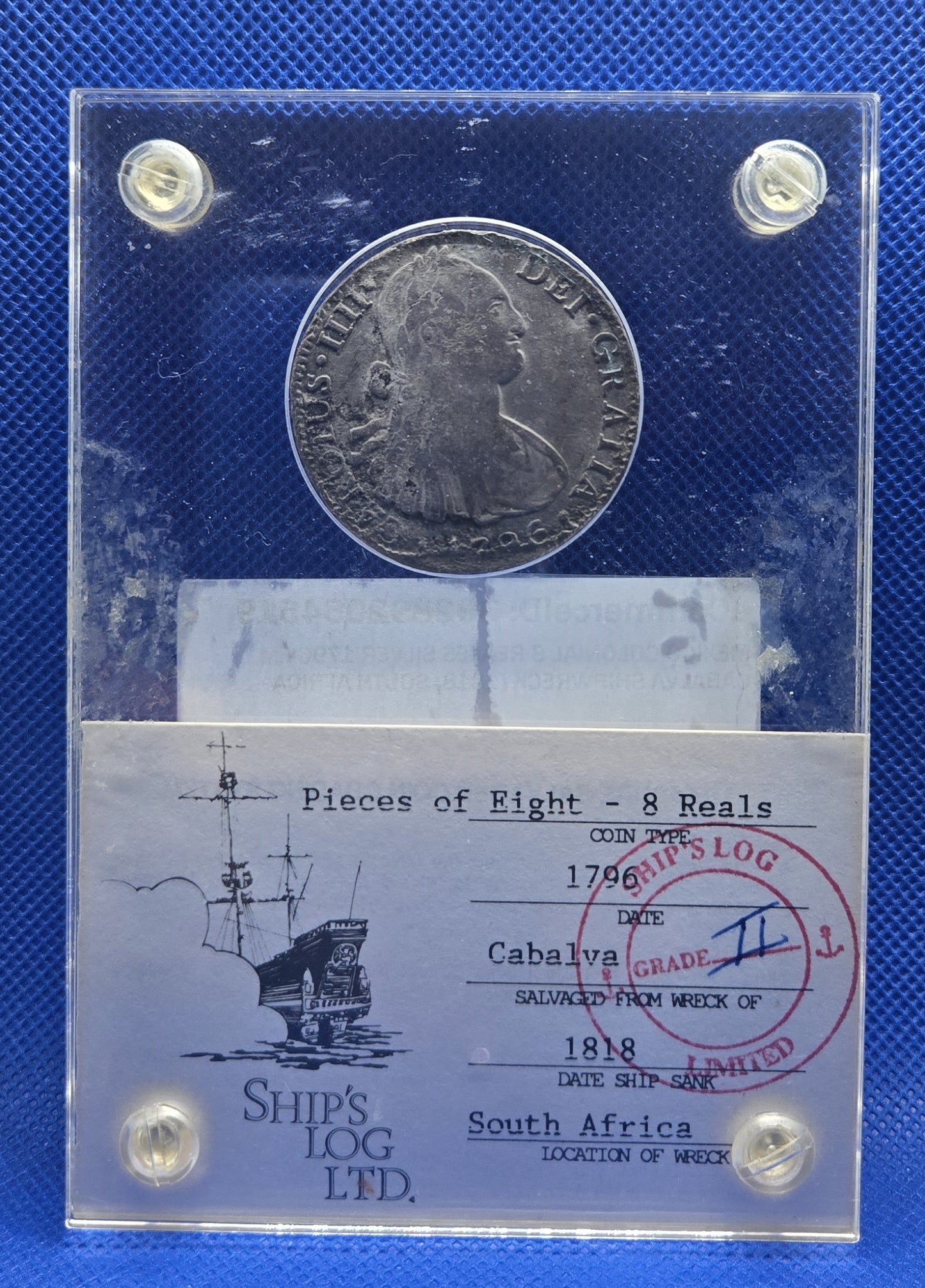 Cabalva Shipwreck 1796 8 Reale