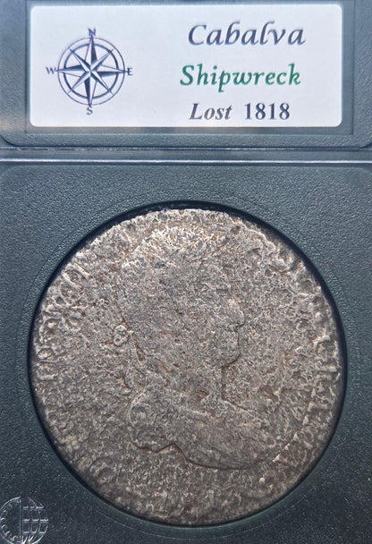 Cabalva Shipwreck 1813 8 Reale