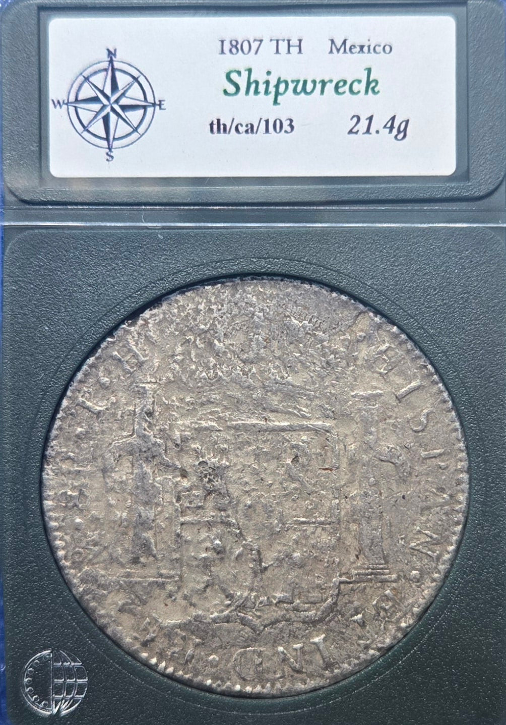 Cabalva Shipwreck 1807 8 Reale