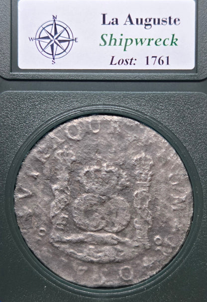 La Auguste Shipwreck 1750 8 Reale