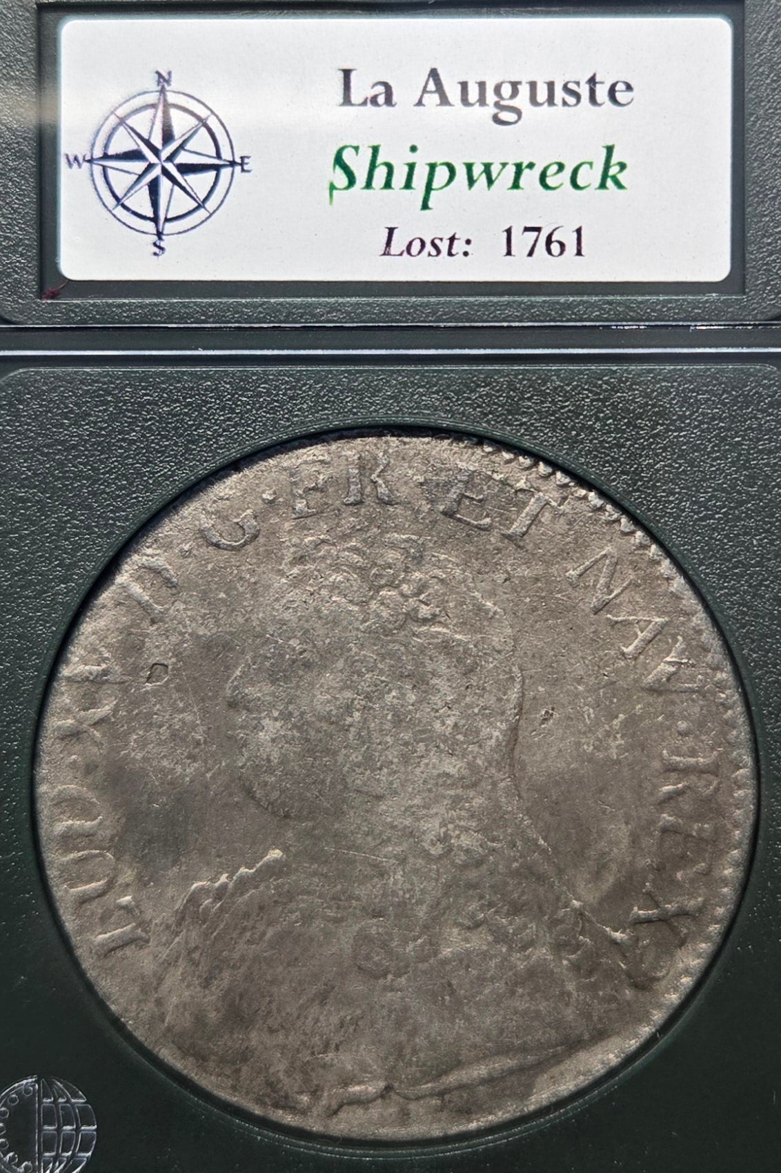 La Auguste Shipwreck 1729-P ECU