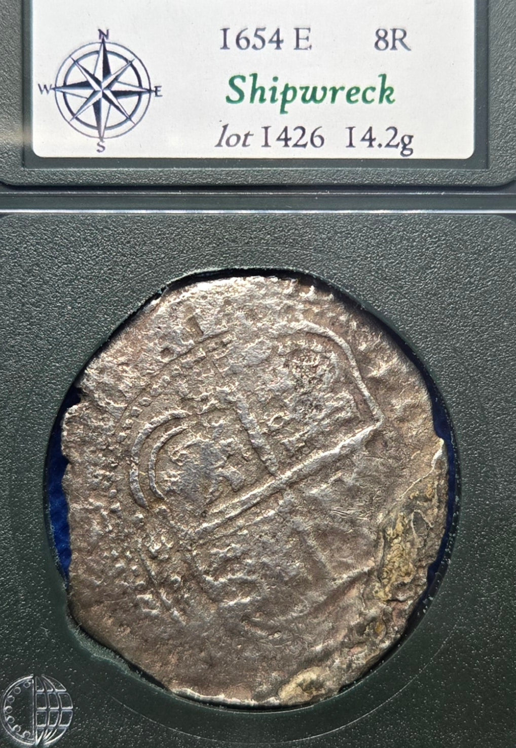 Maravillas Shipwreck 1654 cob