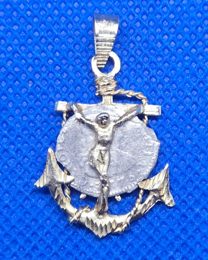 1776 El Cazador 1/2 reale Anchor Cross