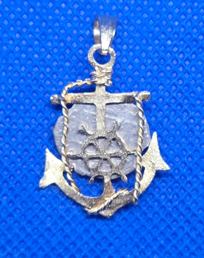 1776 El Cazador 1/2 reale Anchor Cross