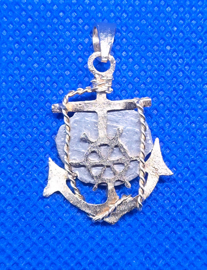 1776 El Cazador 1/2 reale Anchor Cross