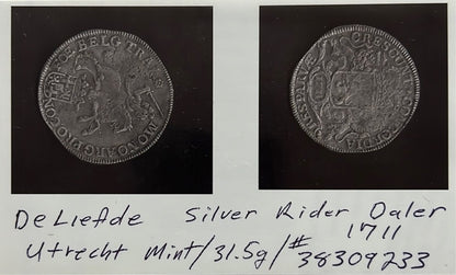 De Liefde Silver Rider Daler, Utrecht Mint