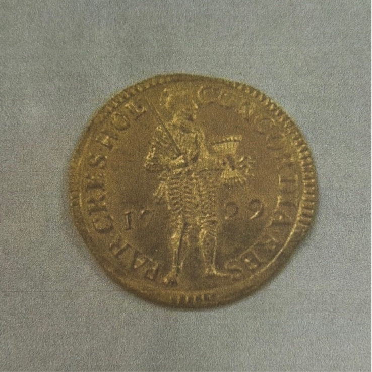 535- Vliegenthart Gold Ducat, 1729