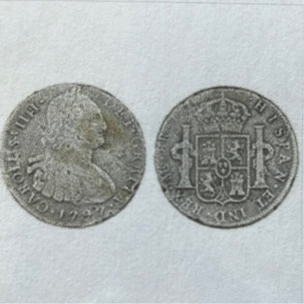 623 Lima, Peru, bust 8 reales, Charles IV, 1797IJ